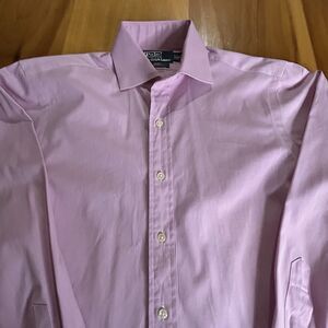 Polo Ralph Lauren Regent Classic Fit Men’s Shirt. 15/32-33. Pink. Long Sleeve